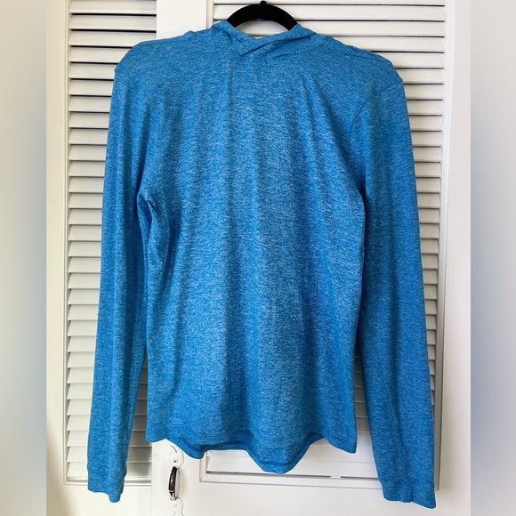 Lululemon Blue Drysense Lightweight Running Hoodie Small - Picture 2 of 10